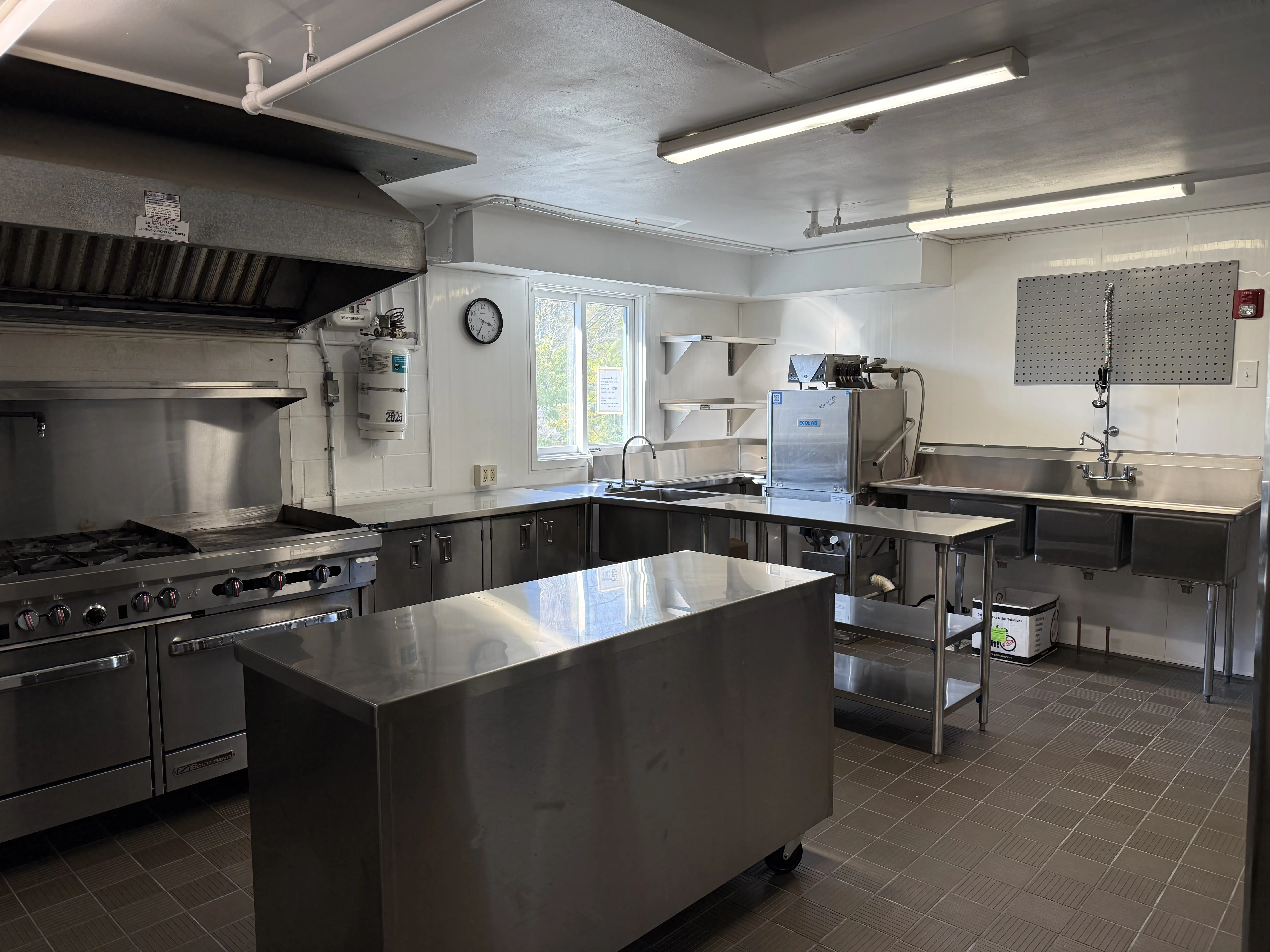 commercial kitchen