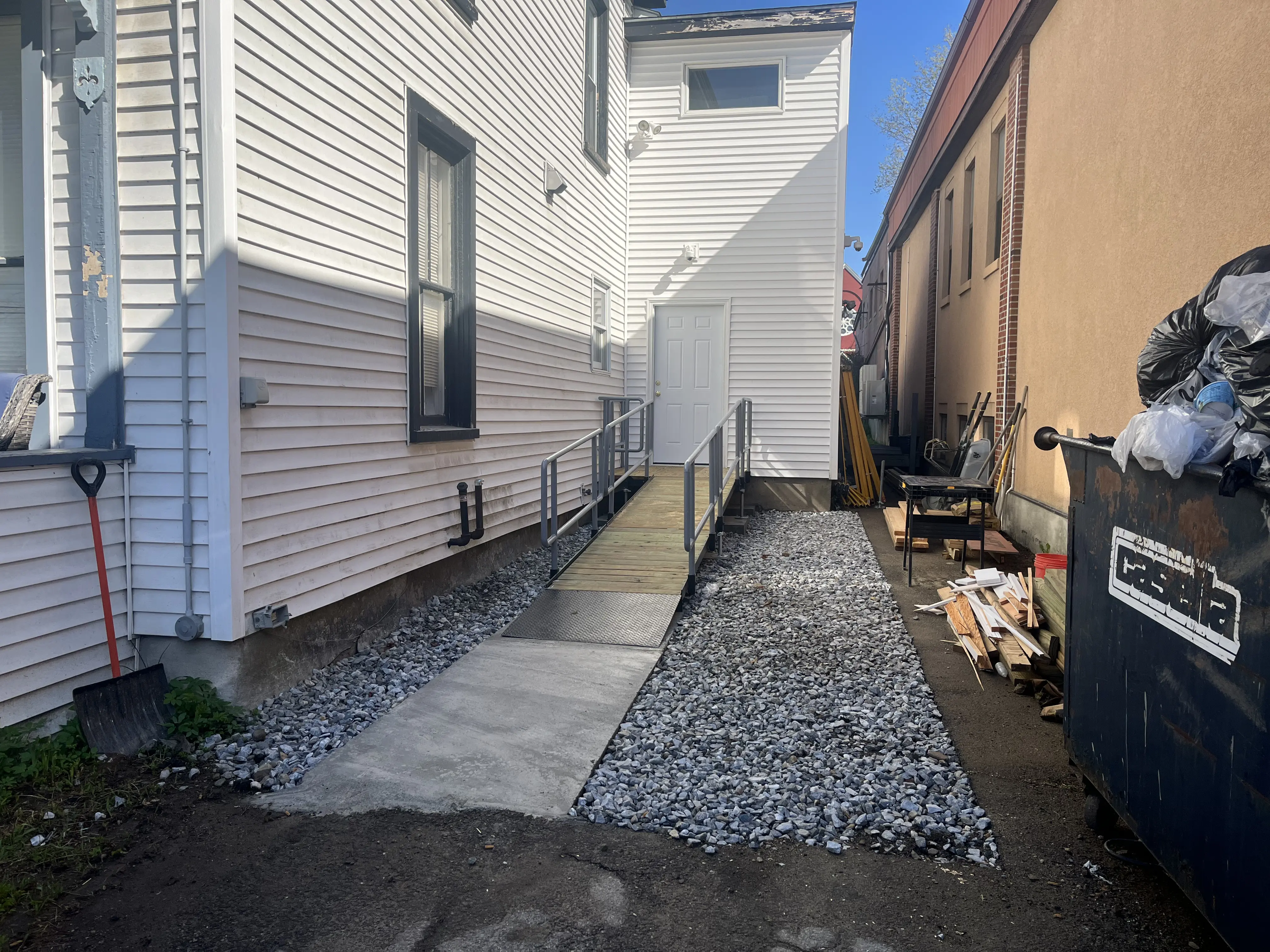 ramp house exterior